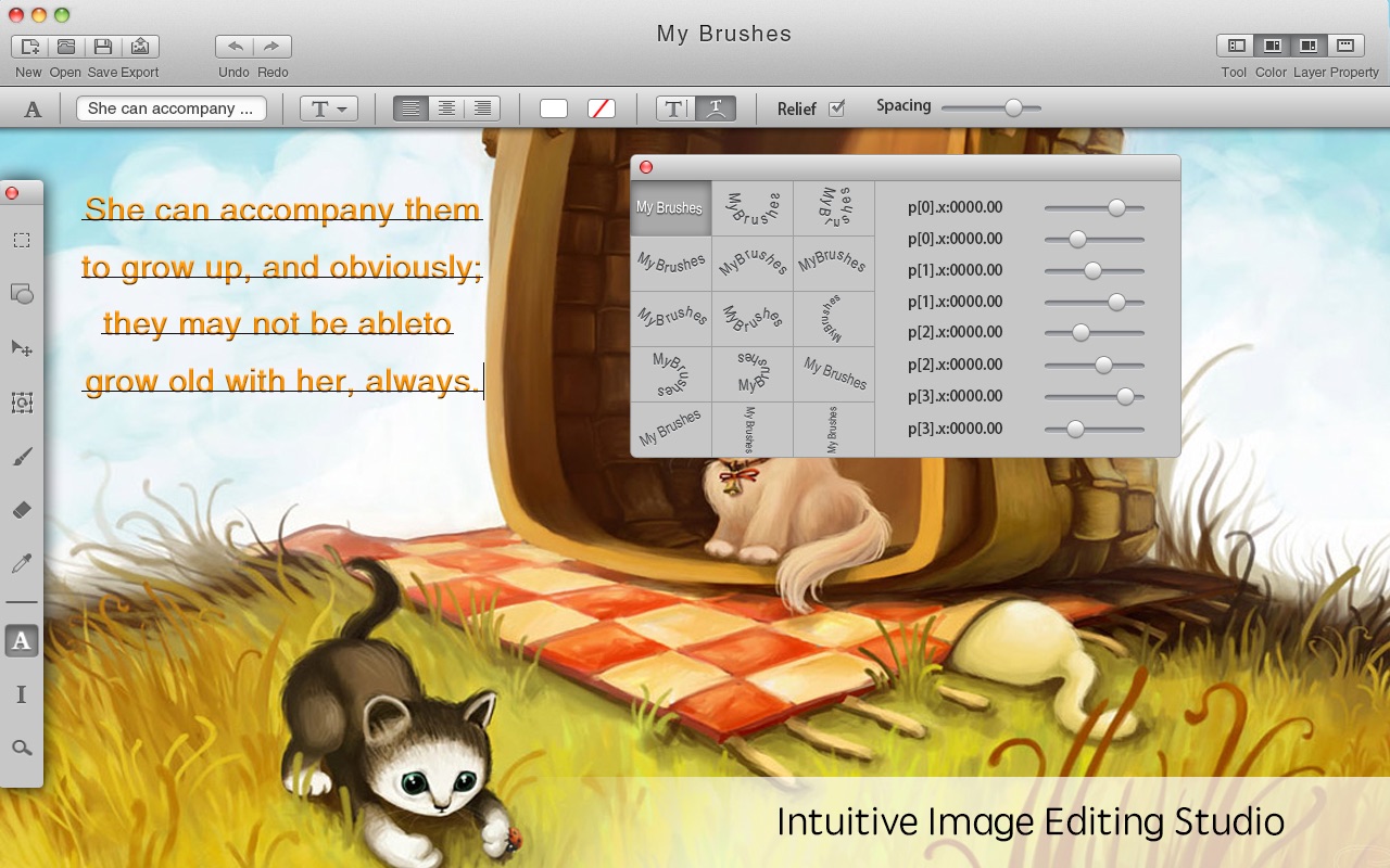 Screenshot do app Mybrushes-Sketch,Paint,Design