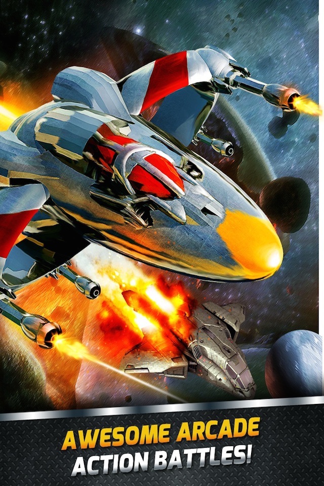 Air Combat Jet Star Ship War Space Shooter Games Free screenshot 2