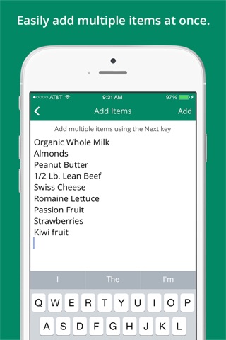 Grocery List+ screenshot 3