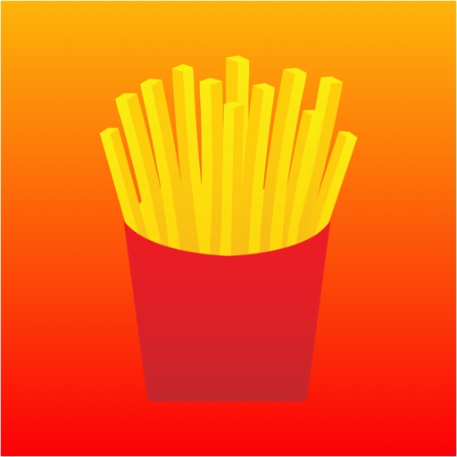 Falling Fries Icon