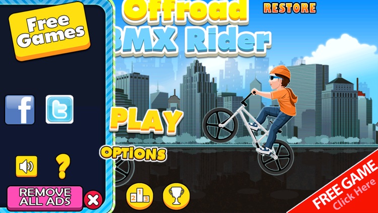 Offroad BMX Rider