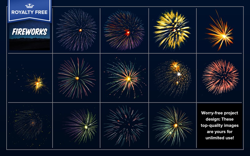 RF Premium Fireworks Images thumbnail 1