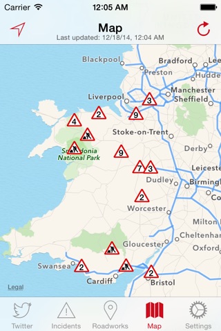 Traffic Wales screenshot 4
