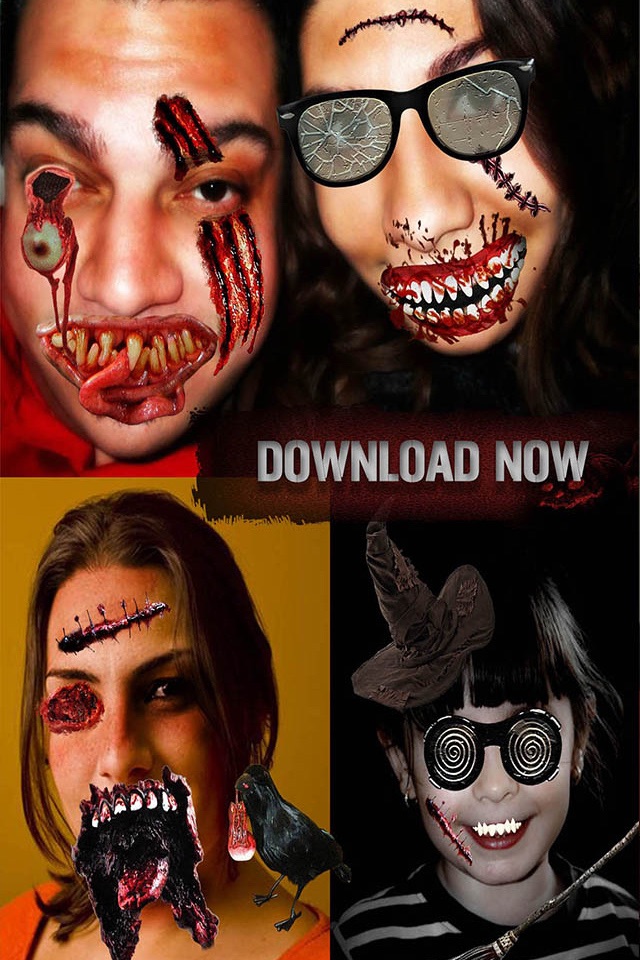 Scary Paranormal Face Changer - Halloween Prank Sticker Maker screenshot 2