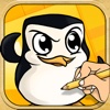 Draw And Play Penguins