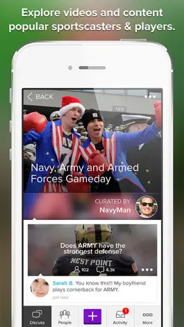 Game screenshot College Gameday Sports Chat and Fan Community apk