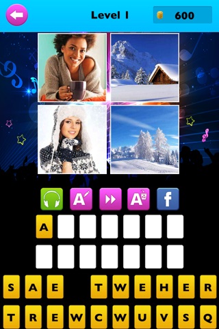 4 Pics 1 Song Game screenshot 2