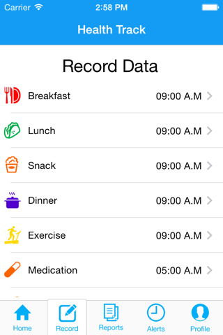 HealthTrack - Mobile Patient Monitoring and Reporting System screenshot 3