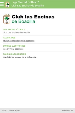 Liga Social F7 - Las Encinas screenshot 2