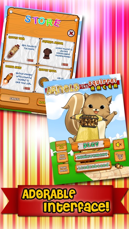 Arnold The Squirrel Racer by Opmen Ltd