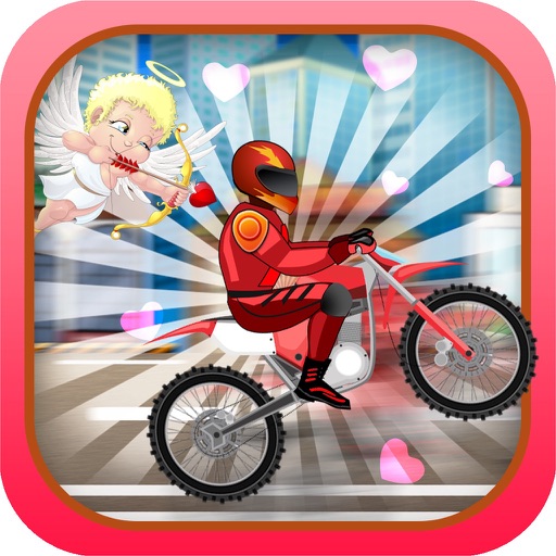 The Valentine Cop Chase - Charmed Prince of Bike Stunts Free icon