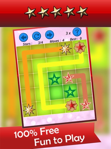 パズルゲーム マッチ & 接続 - 星の同じペアの間に線を描画するにはのおすすめ画像2
