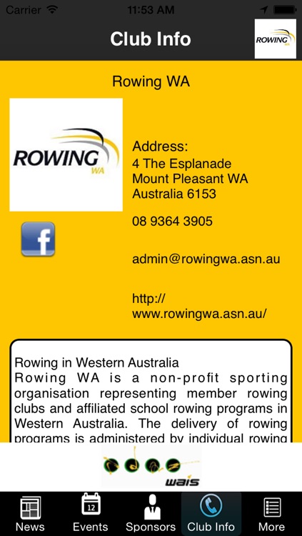 Rowing WA screenshot-3