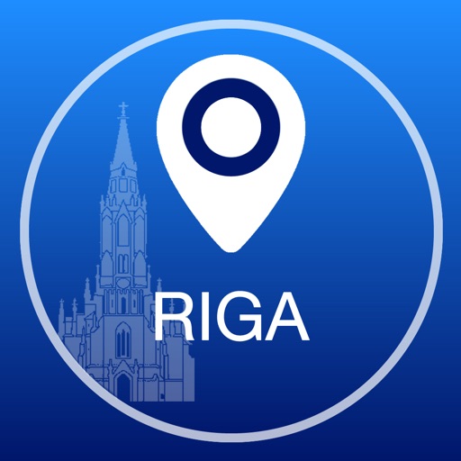 Riga Offline Map + City Guide Navigator, Attractions and Transports icon