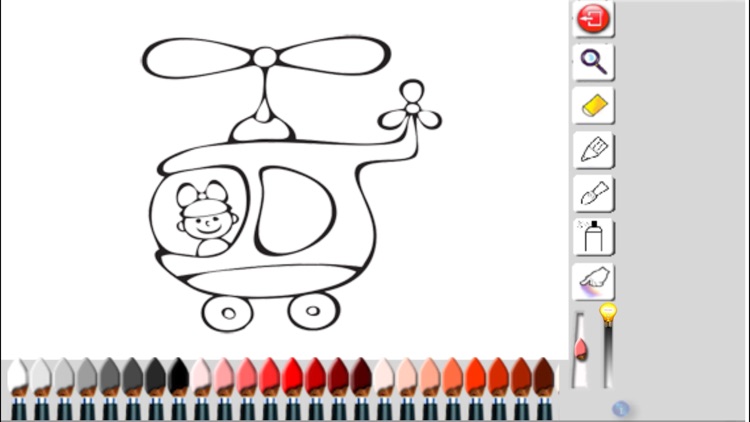 Coloring Book for kids - Transport screenshot-4