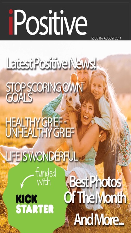 iPositive - #1 Magazine About Positive Thinking And Self Improvement screenshot-3