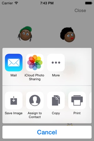 Black Emojis screenshot 4