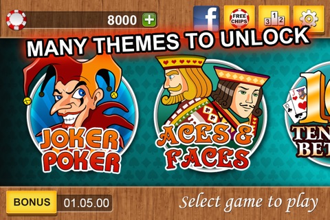 Video Poker Casino HD screenshot 3