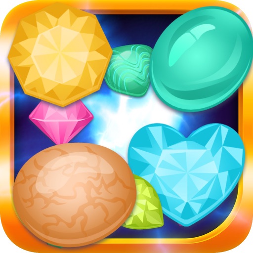 Jewel Fun World Deluxe - Pop and Smash the Matching Jewels for Adults and Kids icon