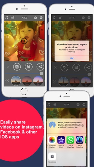 AvFX - 超棒錄影效果及背景音樂編輯, 最適合用於Instagram，Facebook & YouTube 等(圖5)-速報App