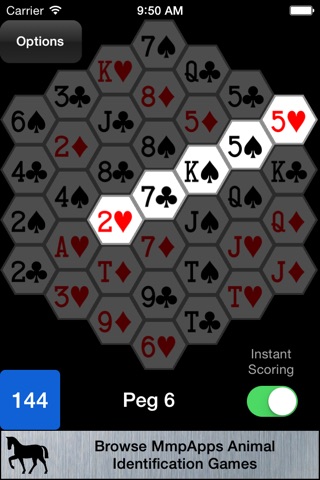 Cribbage Hexagon screenshot 3