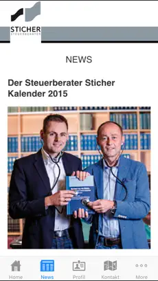 Captura 2 Sticher Steuerberater iphone