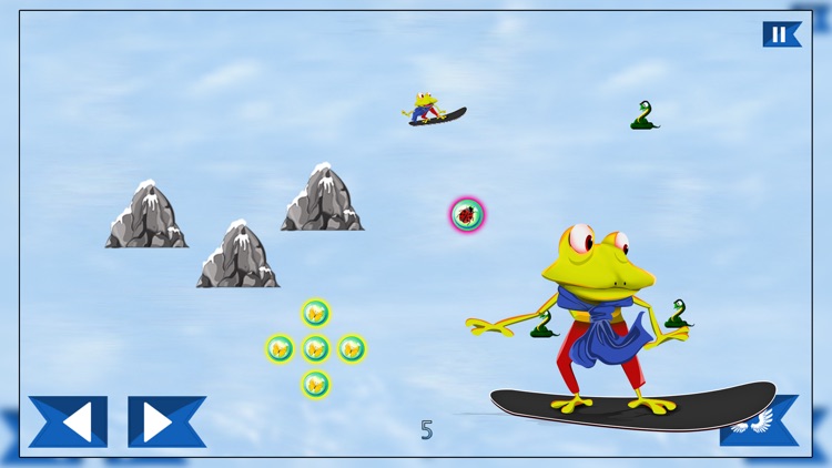 Super Froggy Ski : The Snow Forest Fun Escape Race - Free screenshot-3