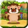 Bouncing Hedgehog! - For Kids! Help The Launch Tiny Baby Hedgehog To Catch His Food!