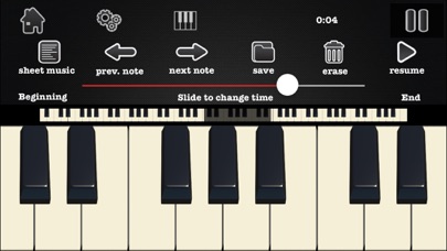 Piano ∞: Create Screenshot 2