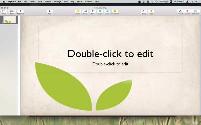 Templates for iWork-Keynote thumbnail 1
