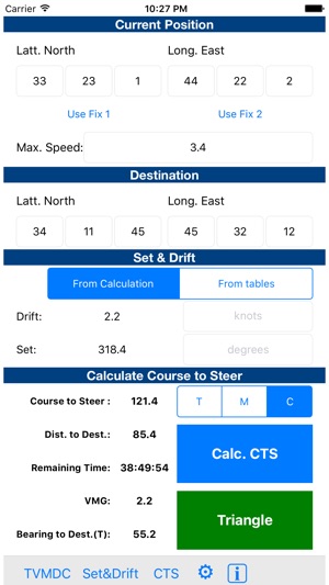 TVMDC Sailing & Marine Navigation Calculator(圖2)-速報App