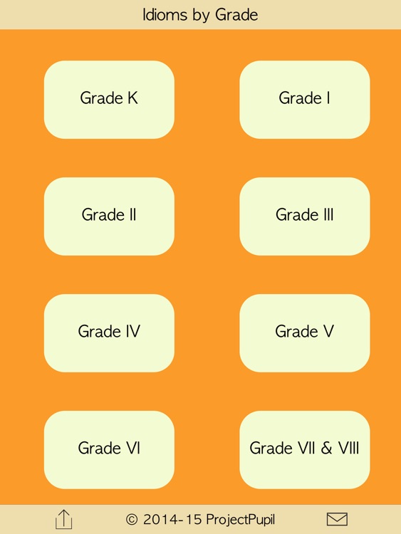 Idioms by Grade