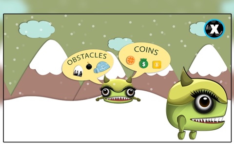 Snow Star Monster : The Snowboard Easy Fun Ice Race screenshot 2