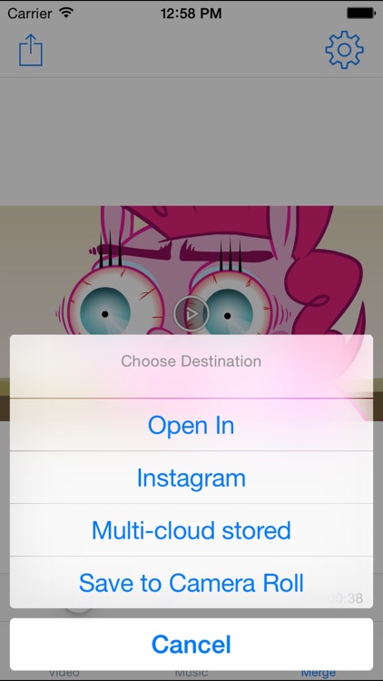 InstaMovie Free - Add background music to video for Vine,Instagram