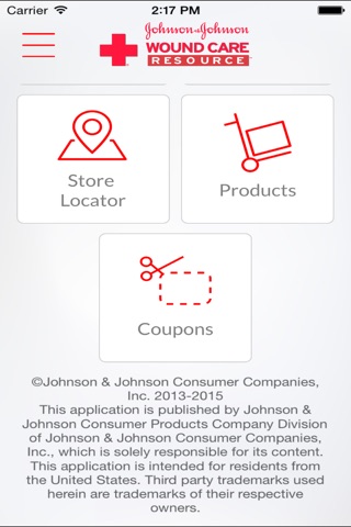 JOHNSON & JOHNSON WOUND CARE RESOURCE™ App screenshot 3