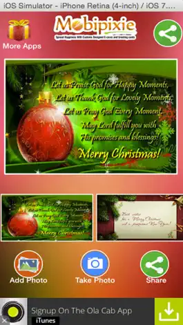 Game screenshot Quick x-Mas Ecards apk