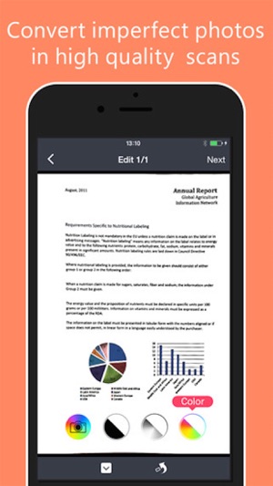 Quick Scanner - scan documents, receipts and images into PDF(圖2)-速報App