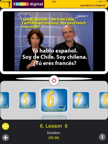 Spanish Master - Video Course (7X31004ol) screenshot 4