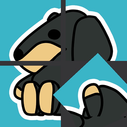 Rotate Dachshund Puzzle Icon