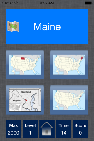 USA States Geography Quiz screenshot 2