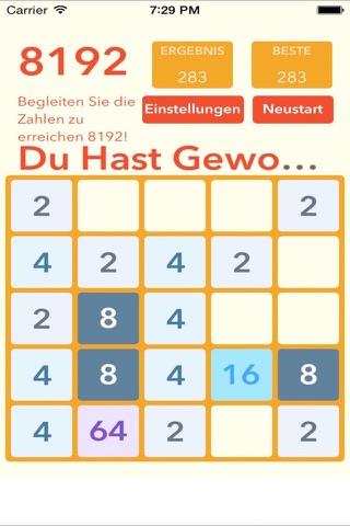 2048 Deutsch screenshot 4