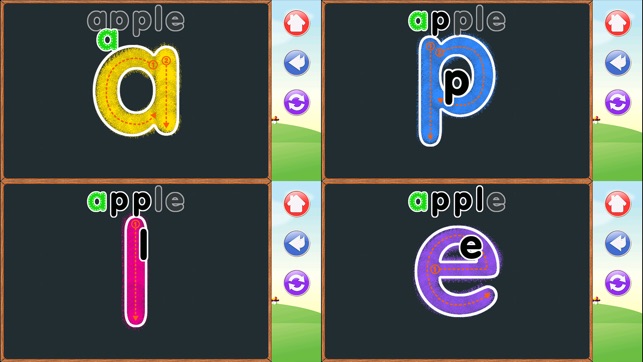 ABC Alphabet Fruit Veg Flashcards Write(圖4)-速報App