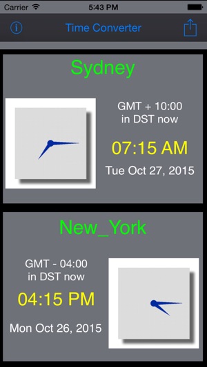 Time Converter Two Zone(圖3)-速報App