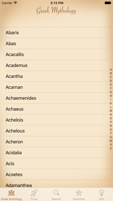 How to cancel & delete Mythology - Greek from iphone & ipad 1