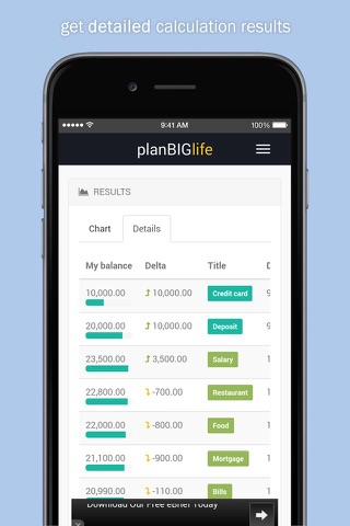 Plan Big Life screenshot 4