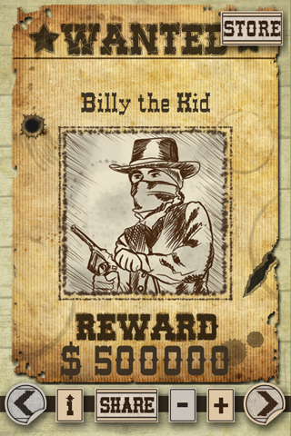 Wanted Poster Pro Photo Booth - Take Reward Mug Shots For The Most Wanted Outlaws screenshot 2