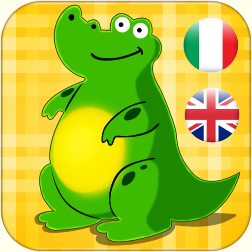 Capretto Animale: Italian - English Animals And Tools for Babies Free icon