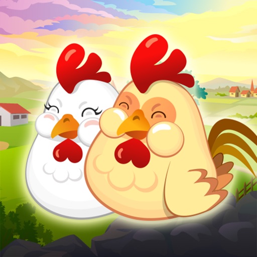 Crazy Egg Drop Game - Baby Chicken Rescue icon