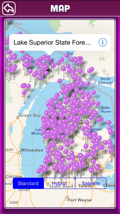 Michigan Campgrounds Offline Guide screenshot-3