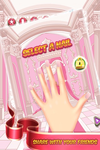 Pretty Princess Nails - Royal Color Manicure Paint Salon - Fun App screenshot 4